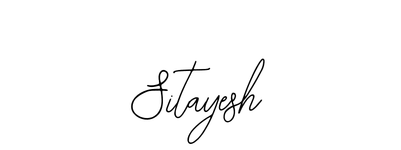 Design your own signature with our free online signature maker. With this signature software, you can create a handwritten (Bearetta-2O07w) signature for name Sitayesh. Sitayesh signature style 12 images and pictures png