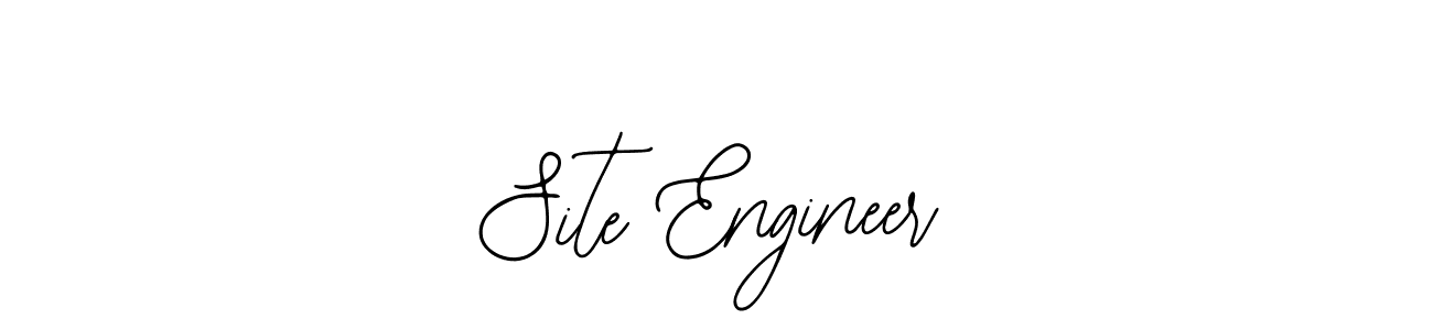 Make a beautiful signature design for name Site Engineer. Use this online signature maker to create a handwritten signature for free. Site Engineer signature style 12 images and pictures png