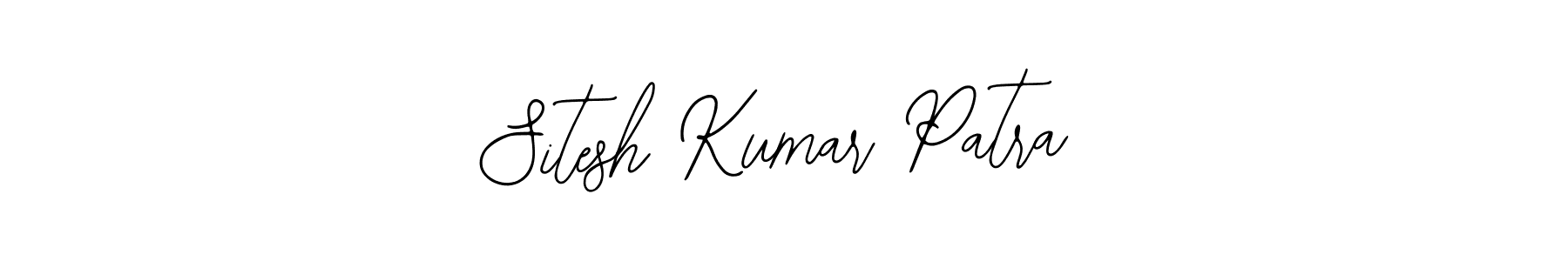 How to make Sitesh Kumar Patra signature? Bearetta-2O07w is a professional autograph style. Create handwritten signature for Sitesh Kumar Patra name. Sitesh Kumar Patra signature style 12 images and pictures png