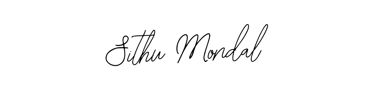 The best way (Bearetta-2O07w) to make a short signature is to pick only two or three words in your name. The name Sithu Mondal include a total of six letters. For converting this name. Sithu Mondal signature style 12 images and pictures png