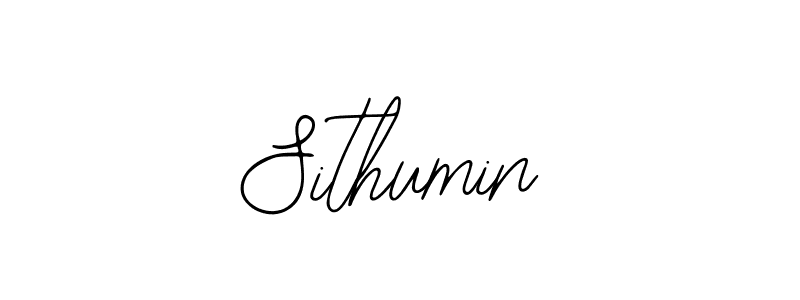 Use a signature maker to create a handwritten signature online. With this signature software, you can design (Bearetta-2O07w) your own signature for name Sithumin. Sithumin signature style 12 images and pictures png