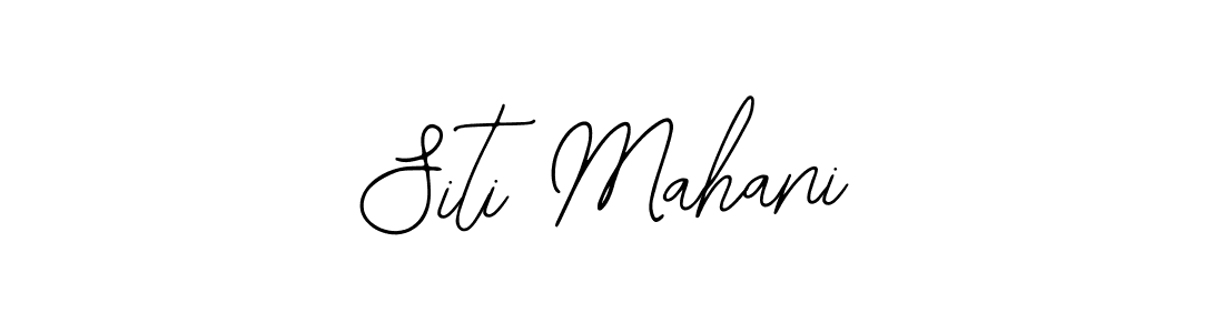 It looks lik you need a new signature style for name Siti Mahani. Design unique handwritten (Bearetta-2O07w) signature with our free signature maker in just a few clicks. Siti Mahani signature style 12 images and pictures png