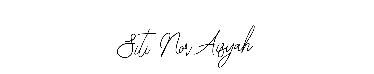 How to make Siti Nor Aisyah signature? Bearetta-2O07w is a professional autograph style. Create handwritten signature for Siti Nor Aisyah name. Siti Nor Aisyah signature style 12 images and pictures png