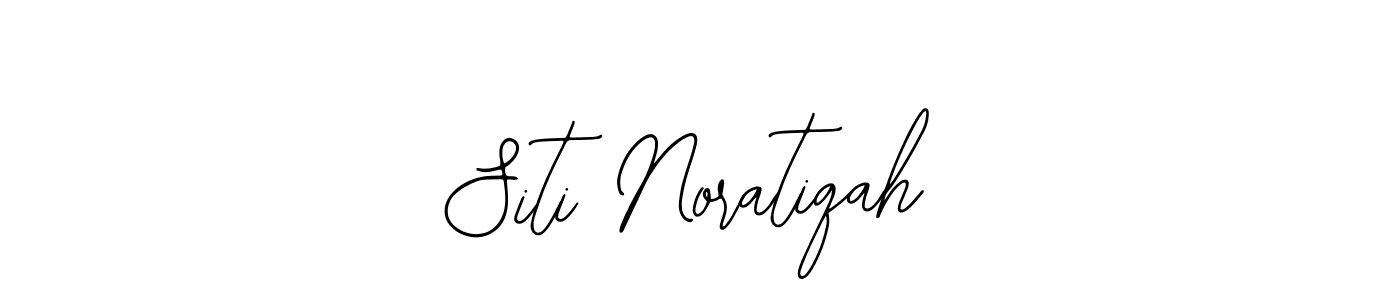 How to make Siti Noratiqah signature? Bearetta-2O07w is a professional autograph style. Create handwritten signature for Siti Noratiqah name. Siti Noratiqah signature style 12 images and pictures png