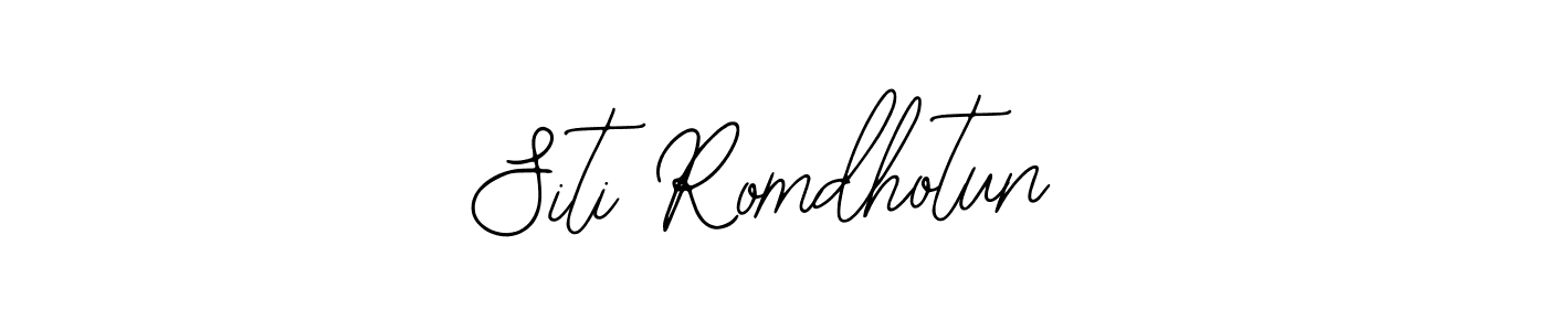 Also we have Siti Romdhotun name is the best signature style. Create professional handwritten signature collection using Bearetta-2O07w autograph style. Siti Romdhotun signature style 12 images and pictures png