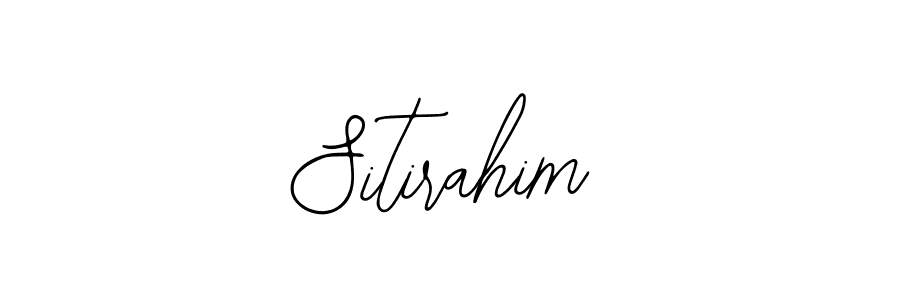 Make a beautiful signature design for name Sitirahim. Use this online signature maker to create a handwritten signature for free. Sitirahim signature style 12 images and pictures png