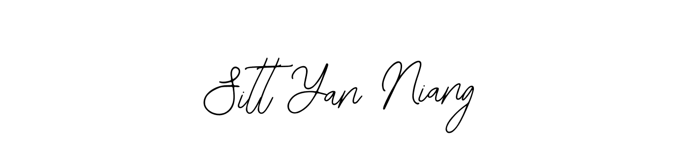 How to Draw Sitt Yan Niang signature style? Bearetta-2O07w is a latest design signature styles for name Sitt Yan Niang. Sitt Yan Niang signature style 12 images and pictures png