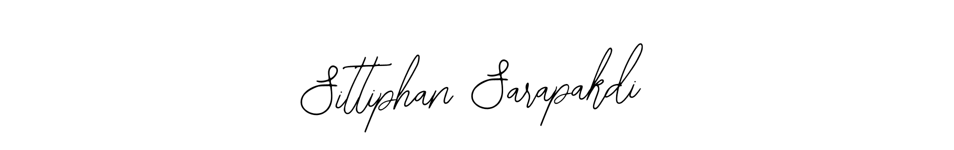 How to make Sittiphan Sarapakdi signature? Bearetta-2O07w is a professional autograph style. Create handwritten signature for Sittiphan Sarapakdi name. Sittiphan Sarapakdi signature style 12 images and pictures png