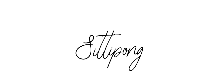 Design your own signature with our free online signature maker. With this signature software, you can create a handwritten (Bearetta-2O07w) signature for name Sittipong. Sittipong signature style 12 images and pictures png