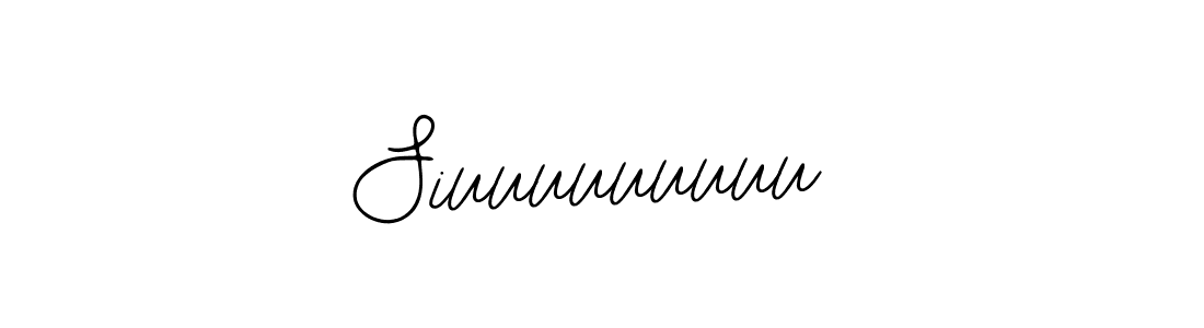 Use a signature maker to create a handwritten signature online. With this signature software, you can design (Bearetta-2O07w) your own signature for name Siuuuuuuuuu. Siuuuuuuuuu signature style 12 images and pictures png