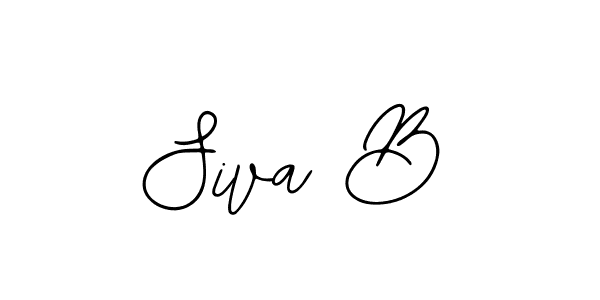 It looks lik you need a new signature style for name Siva B. Design unique handwritten (Bearetta-2O07w) signature with our free signature maker in just a few clicks. Siva B signature style 12 images and pictures png