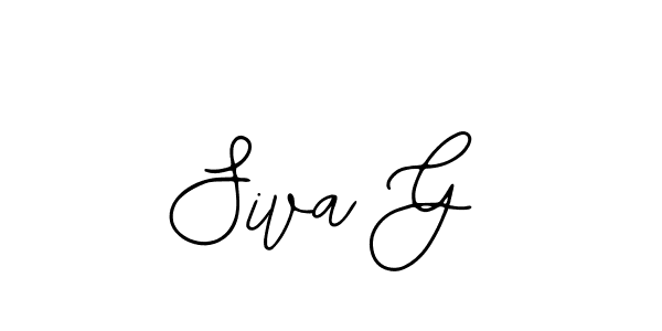 The best way (Bearetta-2O07w) to make a short signature is to pick only two or three words in your name. The name Siva G include a total of six letters. For converting this name. Siva G signature style 12 images and pictures png