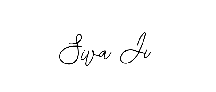 if you are searching for the best signature style for your name Siva Ji. so please give up your signature search. here we have designed multiple signature styles  using Bearetta-2O07w. Siva Ji signature style 12 images and pictures png