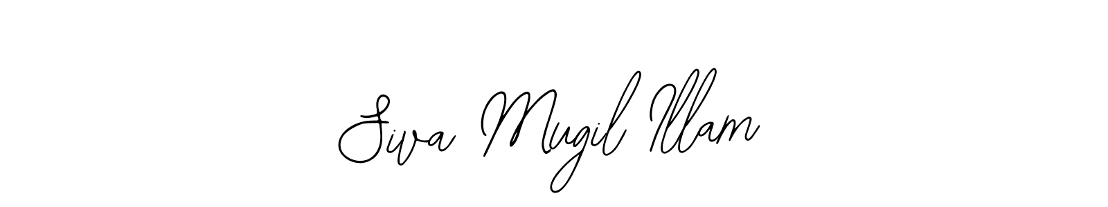 Make a beautiful signature design for name Siva Mugil Illam. With this signature (Bearetta-2O07w) style, you can create a handwritten signature for free. Siva Mugil Illam signature style 12 images and pictures png