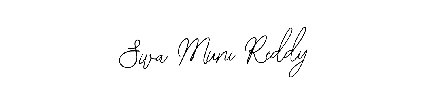 Design your own signature with our free online signature maker. With this signature software, you can create a handwritten (Bearetta-2O07w) signature for name Siva Muni Reddy. Siva Muni Reddy signature style 12 images and pictures png