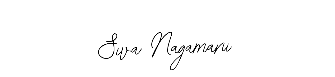 Use a signature maker to create a handwritten signature online. With this signature software, you can design (Bearetta-2O07w) your own signature for name Siva Nagamani. Siva Nagamani signature style 12 images and pictures png