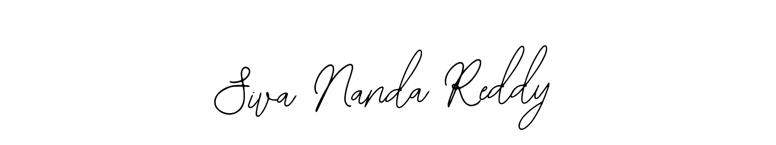 Siva Nanda Reddy stylish signature style. Best Handwritten Sign (Bearetta-2O07w) for my name. Handwritten Signature Collection Ideas for my name Siva Nanda Reddy. Siva Nanda Reddy signature style 12 images and pictures png