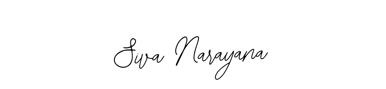 Also we have Siva Narayana name is the best signature style. Create professional handwritten signature collection using Bearetta-2O07w autograph style. Siva Narayana signature style 12 images and pictures png