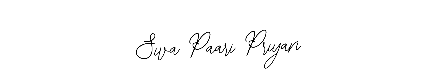 How to Draw Siva Paari Priyan signature style? Bearetta-2O07w is a latest design signature styles for name Siva Paari Priyan. Siva Paari Priyan signature style 12 images and pictures png