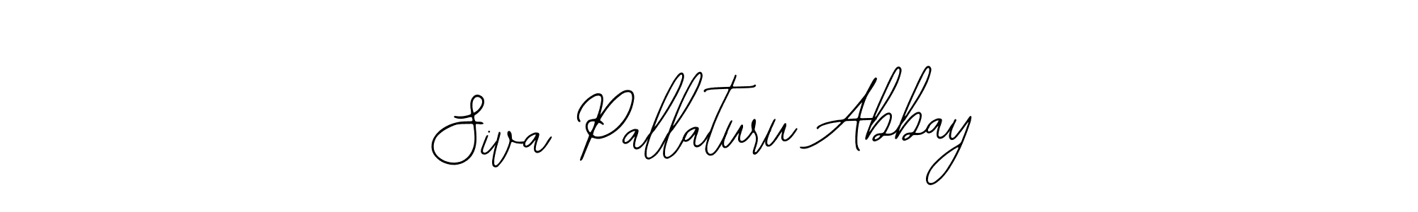 Also we have Siva Pallaturu Abbay name is the best signature style. Create professional handwritten signature collection using Bearetta-2O07w autograph style. Siva Pallaturu Abbay signature style 12 images and pictures png