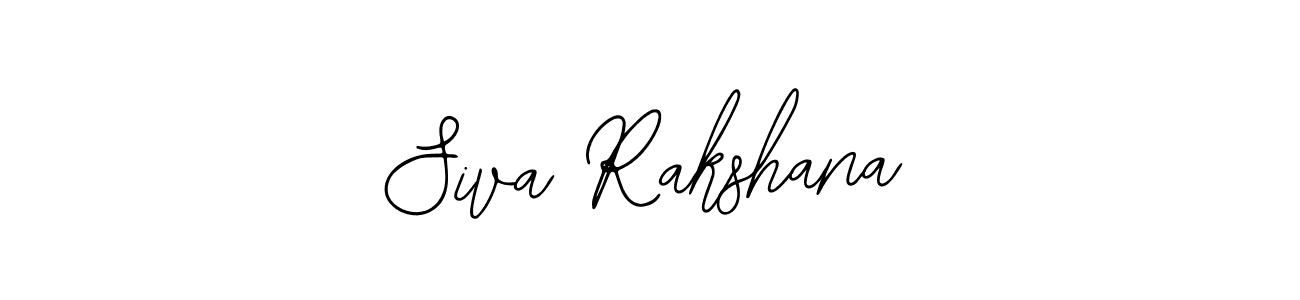 Design your own signature with our free online signature maker. With this signature software, you can create a handwritten (Bearetta-2O07w) signature for name Siva Rakshana. Siva Rakshana signature style 12 images and pictures png