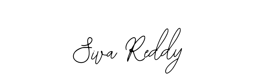 How to make Siva Reddy name signature. Use Bearetta-2O07w style for creating short signs online. This is the latest handwritten sign. Siva Reddy signature style 12 images and pictures png