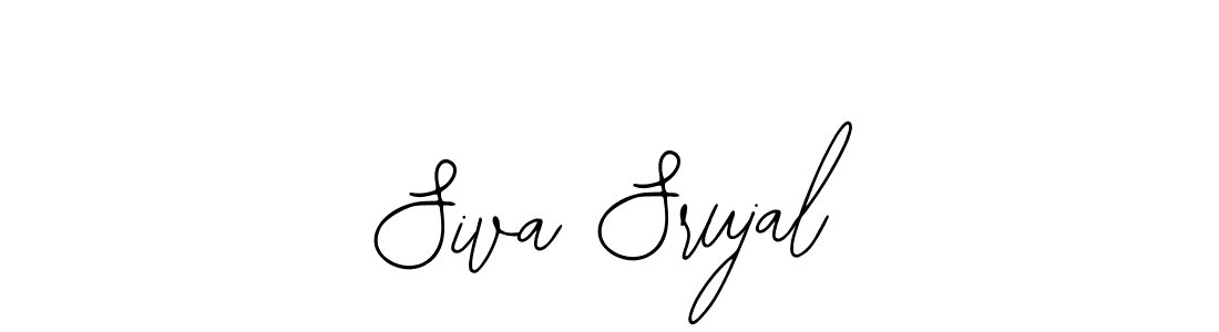 Also You can easily find your signature by using the search form. We will create Siva Srujal name handwritten signature images for you free of cost using Bearetta-2O07w sign style. Siva Srujal signature style 12 images and pictures png