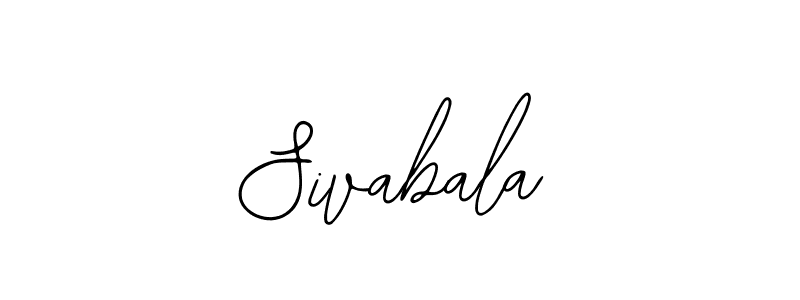 Sivabala stylish signature style. Best Handwritten Sign (Bearetta-2O07w) for my name. Handwritten Signature Collection Ideas for my name Sivabala. Sivabala signature style 12 images and pictures png