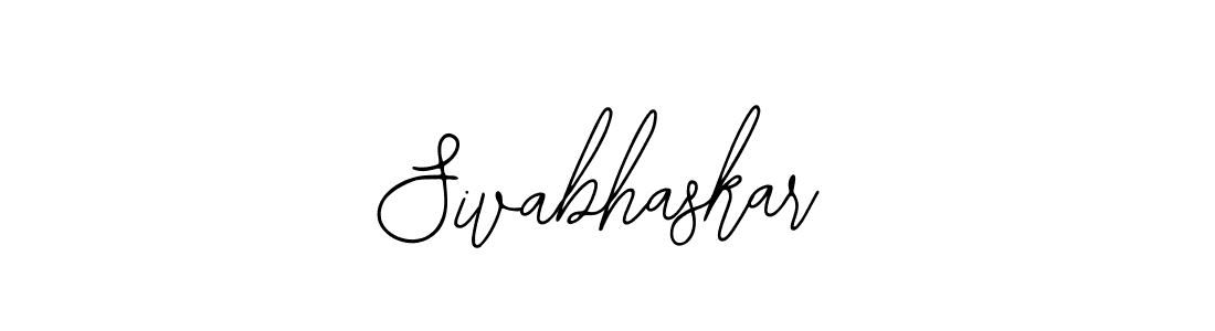 How to Draw Sivabhaskar signature style? Bearetta-2O07w is a latest design signature styles for name Sivabhaskar. Sivabhaskar signature style 12 images and pictures png