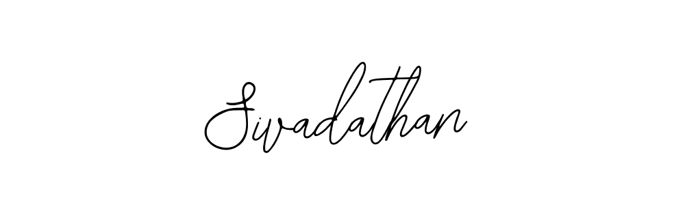 How to make Sivadathan name signature. Use Bearetta-2O07w style for creating short signs online. This is the latest handwritten sign. Sivadathan signature style 12 images and pictures png