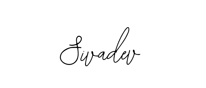 if you are searching for the best signature style for your name Sivadev. so please give up your signature search. here we have designed multiple signature styles  using Bearetta-2O07w. Sivadev signature style 12 images and pictures png