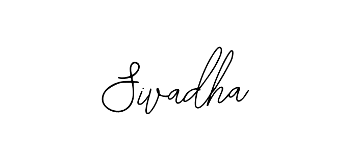 You should practise on your own different ways (Bearetta-2O07w) to write your name (Sivadha) in signature. don't let someone else do it for you. Sivadha signature style 12 images and pictures png