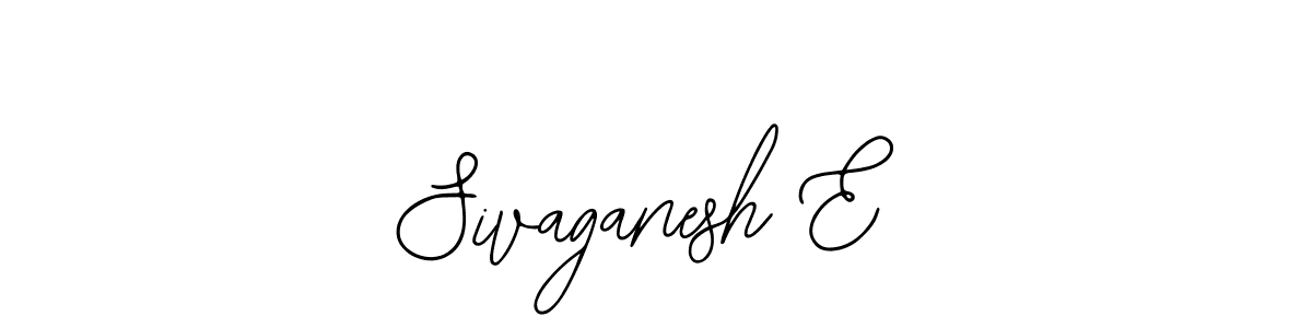 How to Draw Sivaganesh E signature style? Bearetta-2O07w is a latest design signature styles for name Sivaganesh E. Sivaganesh E signature style 12 images and pictures png