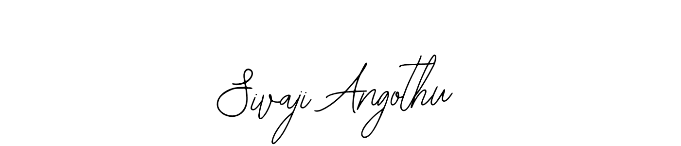 if you are searching for the best signature style for your name Sivaji Angothu. so please give up your signature search. here we have designed multiple signature styles  using Bearetta-2O07w. Sivaji Angothu signature style 12 images and pictures png