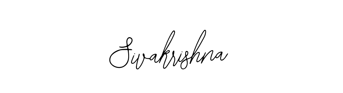 Use a signature maker to create a handwritten signature online. With this signature software, you can design (Bearetta-2O07w) your own signature for name Sivakrishna. Sivakrishna signature style 12 images and pictures png