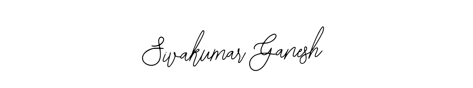 Make a beautiful signature design for name Sivakumar Ganesh. With this signature (Bearetta-2O07w) style, you can create a handwritten signature for free. Sivakumar Ganesh signature style 12 images and pictures png