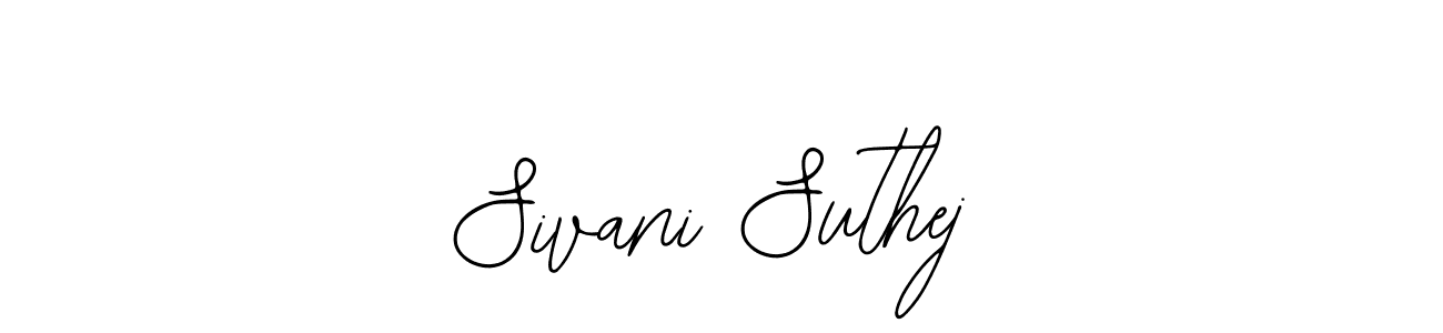 Design your own signature with our free online signature maker. With this signature software, you can create a handwritten (Bearetta-2O07w) signature for name Sivani Suthej. Sivani Suthej signature style 12 images and pictures png