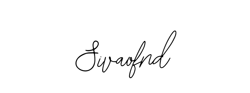 Bearetta-2O07w is a professional signature style that is perfect for those who want to add a touch of class to their signature. It is also a great choice for those who want to make their signature more unique. Get Sivaofnd name to fancy signature for free. Sivaofnd signature style 12 images and pictures png