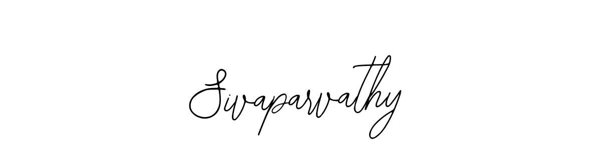 Bearetta-2O07w is a professional signature style that is perfect for those who want to add a touch of class to their signature. It is also a great choice for those who want to make their signature more unique. Get Sivaparvathy name to fancy signature for free. Sivaparvathy signature style 12 images and pictures png