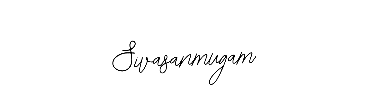 Use a signature maker to create a handwritten signature online. With this signature software, you can design (Bearetta-2O07w) your own signature for name Sivasanmugam. Sivasanmugam signature style 12 images and pictures png