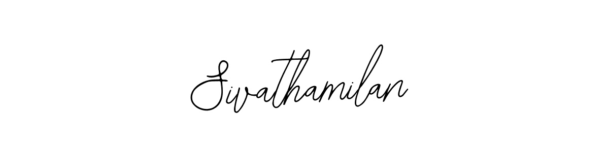 Use a signature maker to create a handwritten signature online. With this signature software, you can design (Bearetta-2O07w) your own signature for name Sivathamilan. Sivathamilan signature style 12 images and pictures png