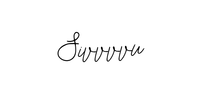 How to make Sivvvvu signature? Bearetta-2O07w is a professional autograph style. Create handwritten signature for Sivvvvu name. Sivvvvu signature style 12 images and pictures png