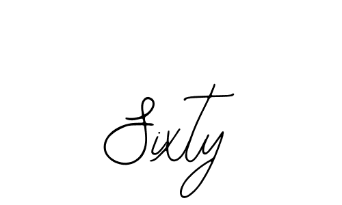 Similarly Bearetta-2O07w is the best handwritten signature design. Signature creator online .You can use it as an online autograph creator for name Sixty. Sixty signature style 12 images and pictures png