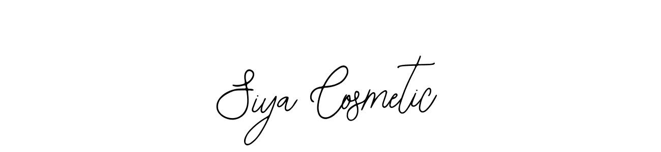 You should practise on your own different ways (Bearetta-2O07w) to write your name (Siya Cosmetic) in signature. don't let someone else do it for you. Siya Cosmetic signature style 12 images and pictures png