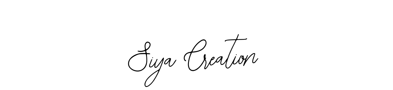 Make a beautiful signature design for name Siya Creation. Use this online signature maker to create a handwritten signature for free. Siya Creation signature style 12 images and pictures png