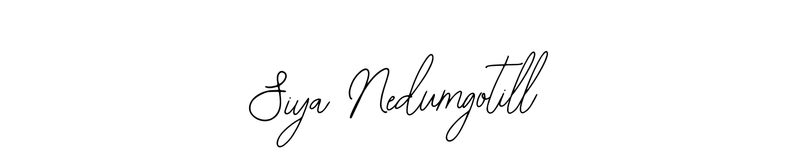 How to make Siya Nedumgotill name signature. Use Bearetta-2O07w style for creating short signs online. This is the latest handwritten sign. Siya Nedumgotill signature style 12 images and pictures png