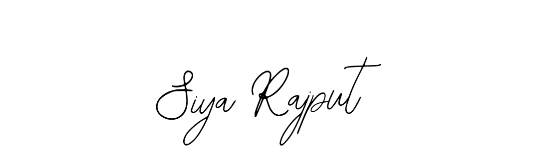 Design your own signature with our free online signature maker. With this signature software, you can create a handwritten (Bearetta-2O07w) signature for name Siya Rajput. Siya Rajput signature style 12 images and pictures png