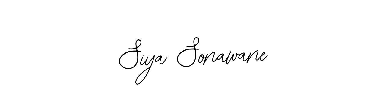 Also we have Siya Sonawane name is the best signature style. Create professional handwritten signature collection using Bearetta-2O07w autograph style. Siya Sonawane signature style 12 images and pictures png