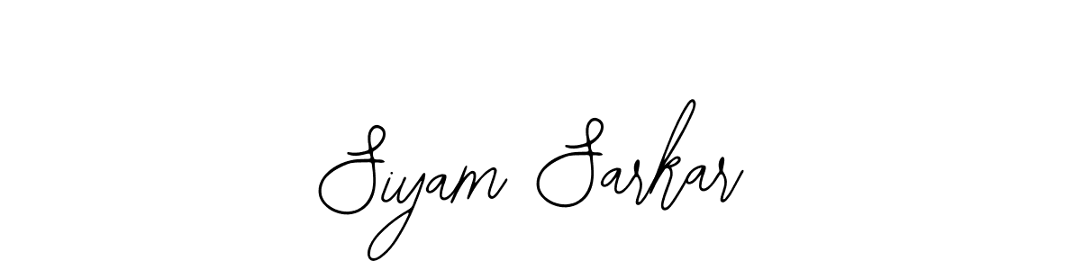 Make a beautiful signature design for name Siyam Sarkar. With this signature (Bearetta-2O07w) style, you can create a handwritten signature for free. Siyam Sarkar signature style 12 images and pictures png