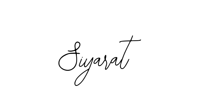 You should practise on your own different ways (Bearetta-2O07w) to write your name (Siyarat) in signature. don't let someone else do it for you. Siyarat signature style 12 images and pictures png